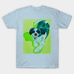 Toby the Green Shih Tzu T-Shirt